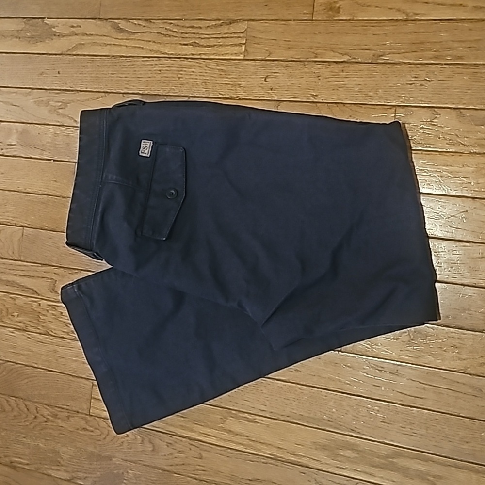 Field & Stream Heavy Duty Cotton Pants Size 38x30 Button Fly